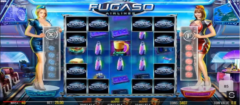 fugaso airlines jackpot