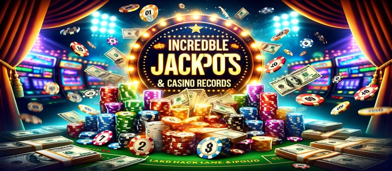 utrolige rekorder for kasinojackpotter